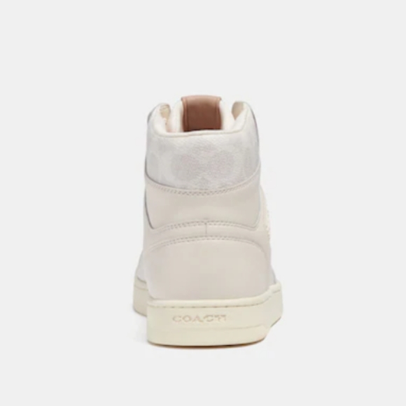 Coach High Top Sneaker in Signature Canvas - Picture 8 of 13